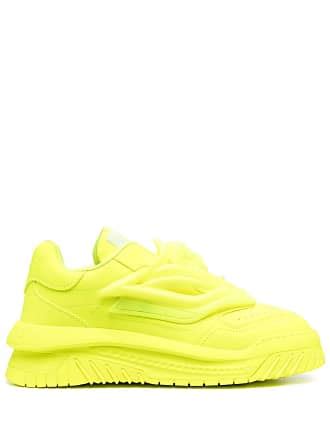 sneakers giallo versace uomo|versace sneakers white label.